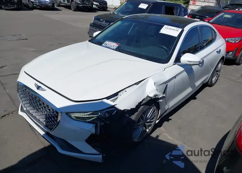 2021 Genesis G70 2.0T Rwd from USA, damaged, VIN KMTG34LA9MU075829